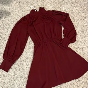 EXPRESS work long sleeve dress